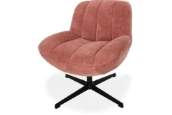 Clearance Draaifauteuil - old pink | 230318 Derby Draaifauteuils