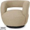 Clearance Draaifauteuil 95797 Sharon Ronde Fauteuils|Draaifauteuils