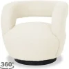 Draaifauteuil 95800 Sharon Ronde Fauteuils|Draaifauteuils