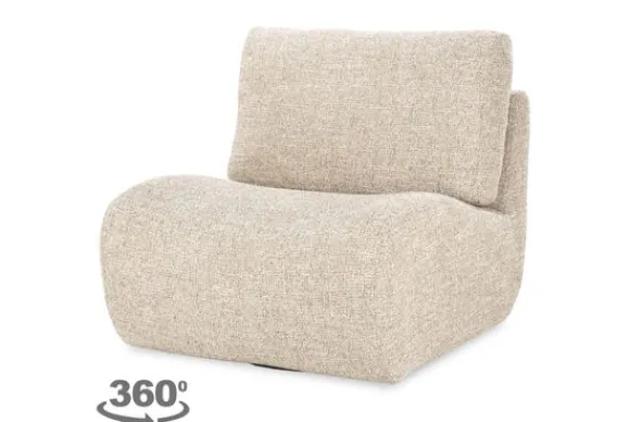 Best Draaifauteuil 96304 taupe Lucia Draaifauteuils