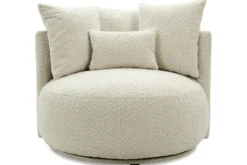 Outlet Draaifauteuil Alana Ronde Fauteuils|Draaifauteuils