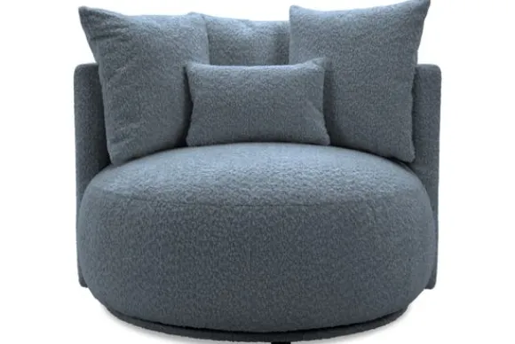 Outlet Draaifauteuil Alana Ronde Fauteuils|Draaifauteuils
