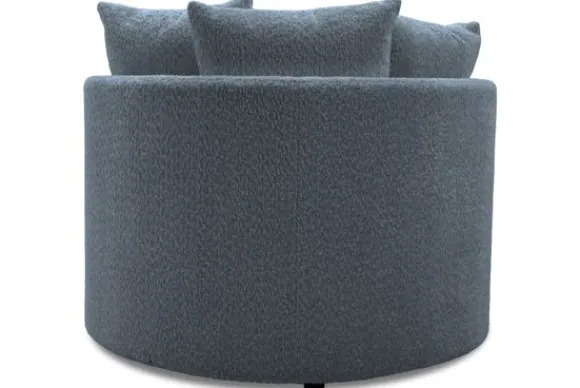 Outlet Draaifauteuil Alana Ronde Fauteuils|Draaifauteuils