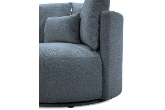 Outlet Draaifauteuil Alana Ronde Fauteuils|Draaifauteuils