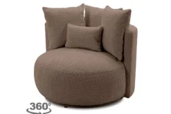 Outlet Draaifauteuil Alana Ronde Fauteuils|Draaifauteuils