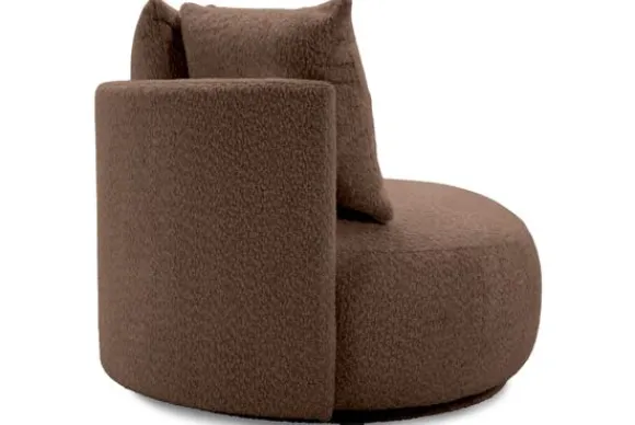 Outlet Draaifauteuil Alana Ronde Fauteuils|Draaifauteuils