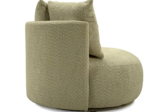 Outlet Draaifauteuil Alana Ronde Fauteuils|Draaifauteuils