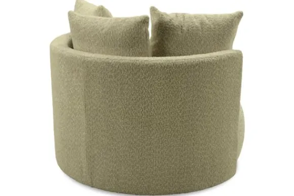 Outlet Draaifauteuil Alana Ronde Fauteuils|Draaifauteuils