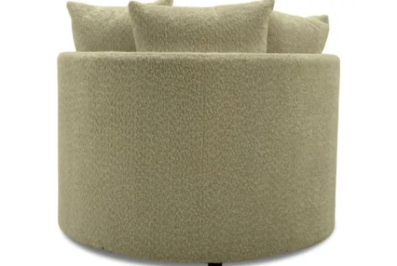 Outlet Draaifauteuil Alana Ronde Fauteuils|Draaifauteuils