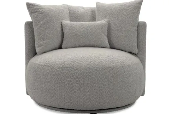 Outlet Draaifauteuil Alana Ronde Fauteuils|Draaifauteuils