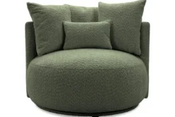 Outlet Draaifauteuil Alana Ronde Fauteuils|Draaifauteuils