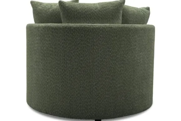 Outlet Draaifauteuil Alana Ronde Fauteuils|Draaifauteuils