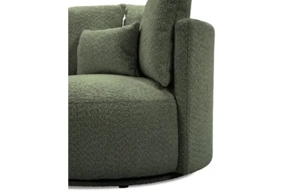 Outlet Draaifauteuil Alana Ronde Fauteuils|Draaifauteuils