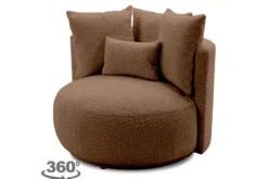 Outlet Draaifauteuil Alana Ronde Fauteuils|Draaifauteuils