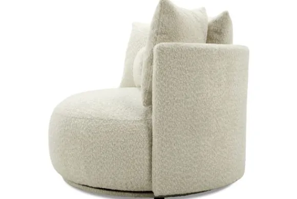 Outlet Draaifauteuil Alana Ronde Fauteuils|Draaifauteuils