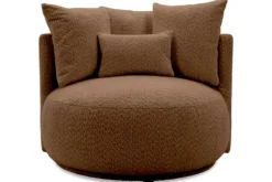 Outlet Draaifauteuil Alana Ronde Fauteuils|Draaifauteuils