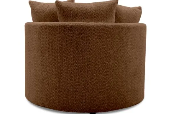 Outlet Draaifauteuil Alana Ronde Fauteuils|Draaifauteuils