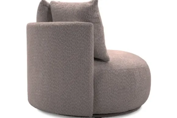 Outlet Draaifauteuil Alana Ronde Fauteuils|Draaifauteuils