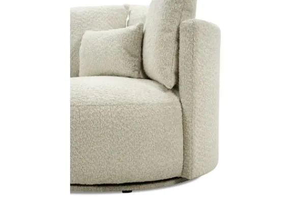 Outlet Draaifauteuil Alana Ronde Fauteuils|Draaifauteuils