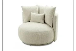 Outlet Draaifauteuil Alana Ronde Fauteuils|Draaifauteuils