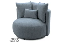 Outlet Draaifauteuil Alana Ronde Fauteuils|Draaifauteuils