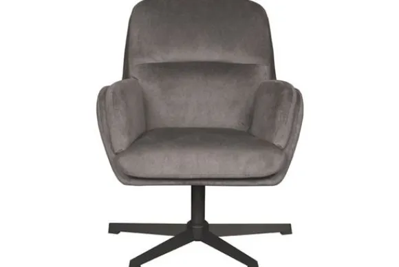 Discount Draaifauteuil Antraciet CH-73.025 Moss Draaifauteuils