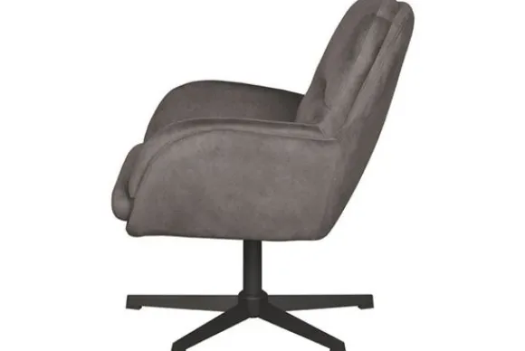Discount Draaifauteuil Antraciet CH-73.025 Moss Draaifauteuils