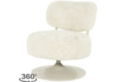 Draaifauteuil Beige 250355 Furlo Draaifauteuils