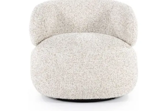 New Draaifauteuil Beige 96107 Maeve Ronde Fauteuils