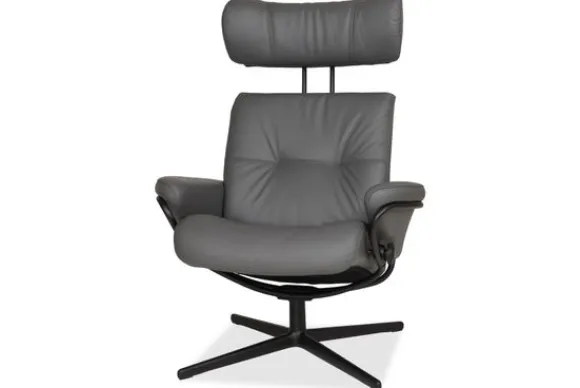 Sale Draaifauteuil Berlin LowBack met hoofdsteun | Relaxstoelen|Draaifauteuils