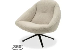 Online Draaifauteuil Boudewijn Ronde Fauteuils|Draaifauteuils