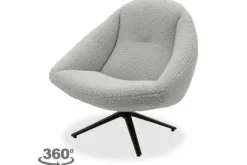 Online Draaifauteuil Boudewijn Ronde Fauteuils|Draaifauteuils