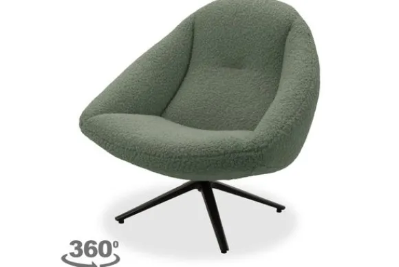 Online Draaifauteuil Boudewijn Ronde Fauteuils|Draaifauteuils