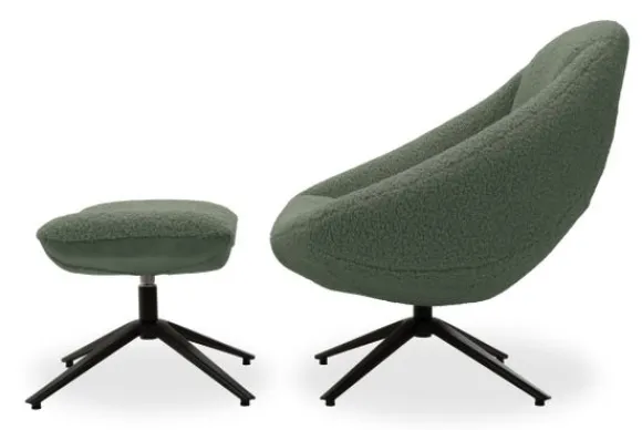 Online Draaifauteuil Boudewijn Ronde Fauteuils|Draaifauteuils