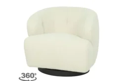 Draaifauteuil Brenda Ronde Fauteuils|Draaifauteuils