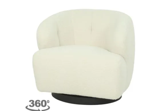Draaifauteuil Brenda Ronde Fauteuils|Draaifauteuils