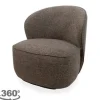 Outlet Draaifauteuil Brown Avi Draaifauteuils