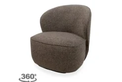 Outlet Draaifauteuil Brown Avi Draaifauteuils
