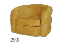 Draaifauteuil Cherita Ronde Fauteuils|Draaifauteuils