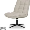 Clearance Draaifauteuil Clay WU-65.007 Vince Draaifauteuils