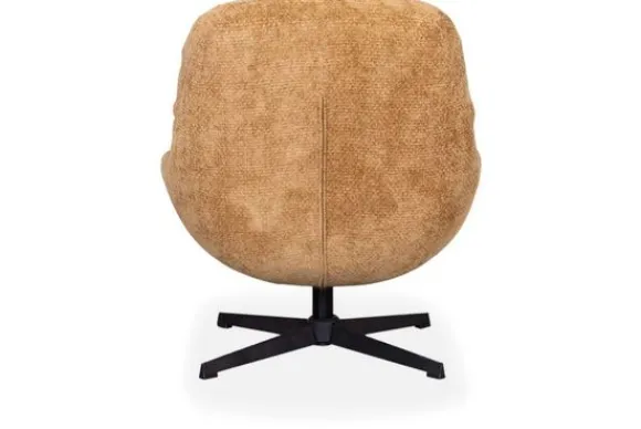 Draaifauteuil Cognac WX-67.008 Huxley Draaifauteuils