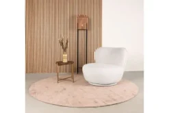 Draaifauteuil Cream FU-88.012 Bunny Ronde Fauteuils|Draaifauteuils