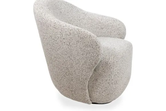 Discount Draaifauteuil Ecru Jimi Draaifauteuils