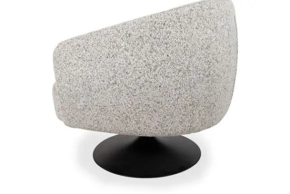 Draaifauteuil Ecru Louis Draaifauteuils
