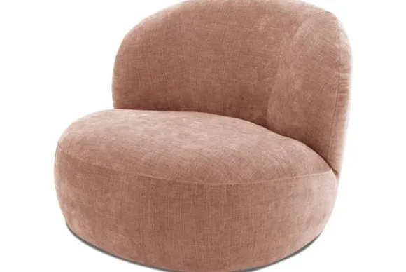 Discount Draaifauteuil Elinka Ronde Fauteuils|Draaifauteuils