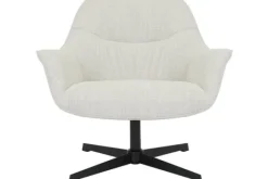 Clearance Draaifauteuil Greige Daphne Ronde Fauteuils|Draaifauteuils