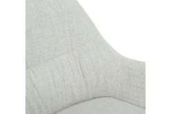 Clearance Draaifauteuil Greige Daphne Ronde Fauteuils|Draaifauteuils