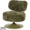 Outlet Draaifauteuil Groen 250357 Furlo Draaifauteuils