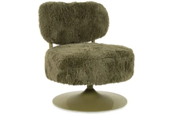 Outlet Draaifauteuil Groen 250357 Furlo Draaifauteuils