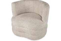 Clearance Draaifauteuil Magali Ronde Fauteuils|Draaifauteuils